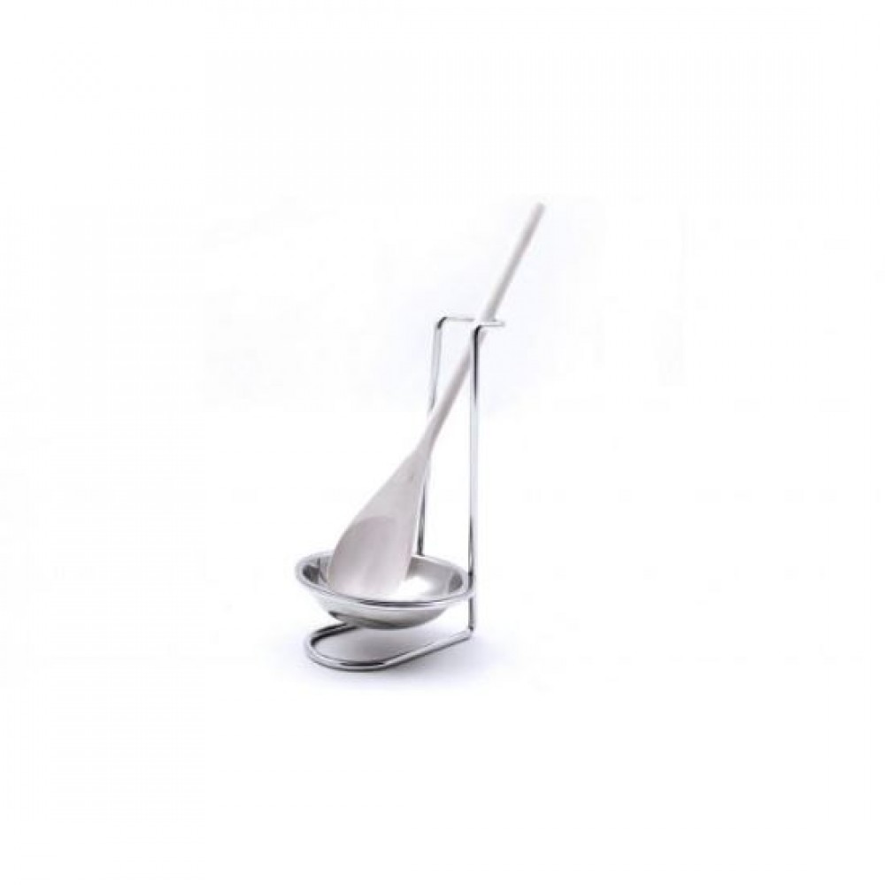 Suport inox cu lingura de lemn, Perfect Home