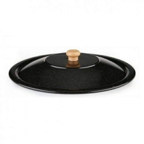 Capac emailat, pentru ceaun 14 L, 39 cm, Perfect Home Capac emailat, pentru ceaun 14 L, 39 cm, Perfect Home