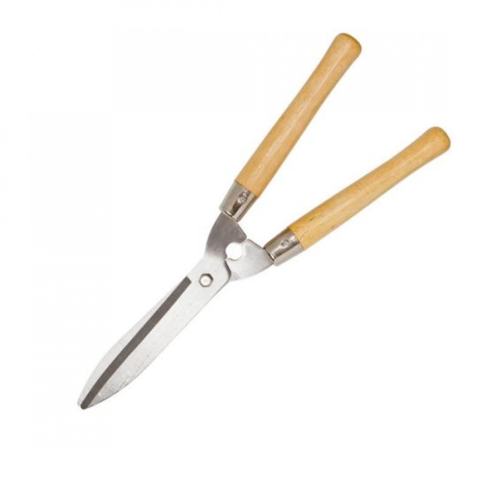 Foarfeca gard viu, arbusti, tip bypass, maner lemn, 50 cm, Beorol