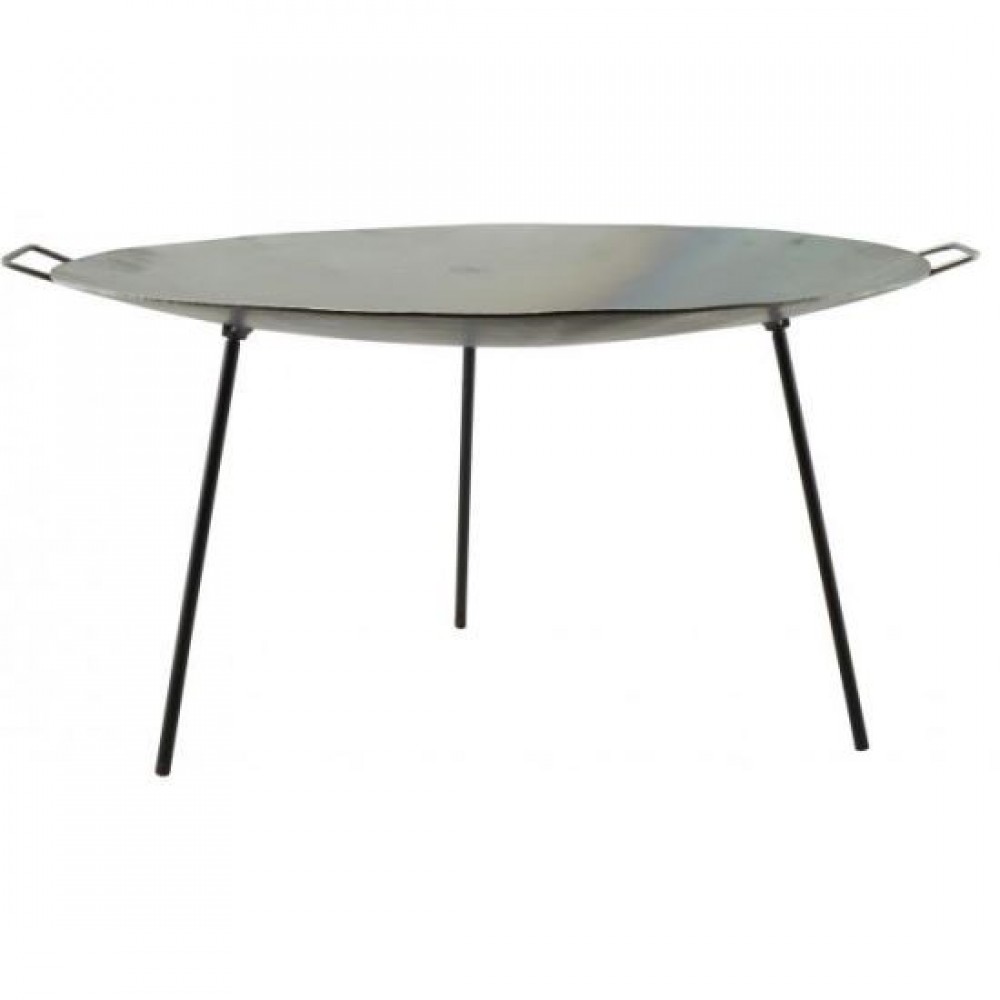 Disc pentru gratar, metalic, cu picioare, 39.5x30.5 cm, Perfect Home Disc pentru gratar, metalic, cu picioare, 39.5x30.5 cm, Perfect Home