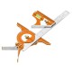 Instrument multifunctional de masurat unghiuri, 30 cm, NEO Instrument multifunctional de masurat unghiuri, 30 cm, NEO