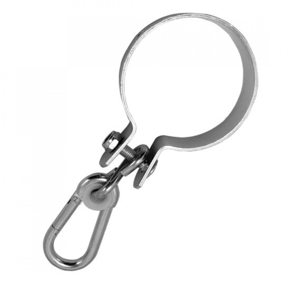 Carabina pentru leagan, cu sistem de prindere rotund, 100 mm