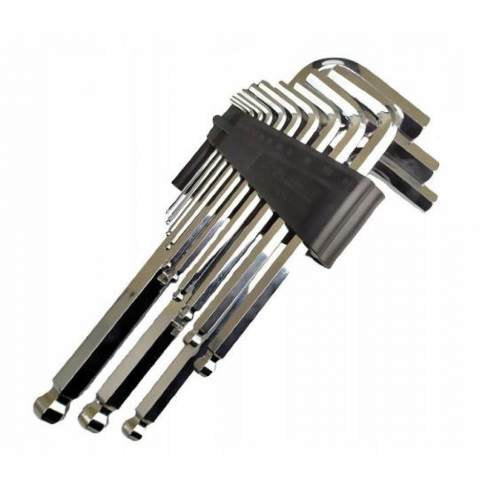 Chei hexagonale (imbus) lungi balpoint 2-19 mm, set 13 buc, Richmann Exclusive Chei hexagonale (imbus) lungi balpoint 2-19 mm, set 13 buc, Richmann Exclusive