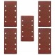 Abrazive/smirghel cu scai cu gauri, P80, set 5 buc, 90x182 mm, Dedra Abrazive/smirghel cu scai cu gauri, P80, set 5 buc, 90x182 mm, Dedra