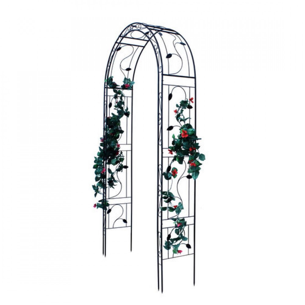 Arcada metalica, pergola, pentru gradina, 130x39x260 cm Arcada metalica, pergola, pentru gradina, 130x39x260 cm