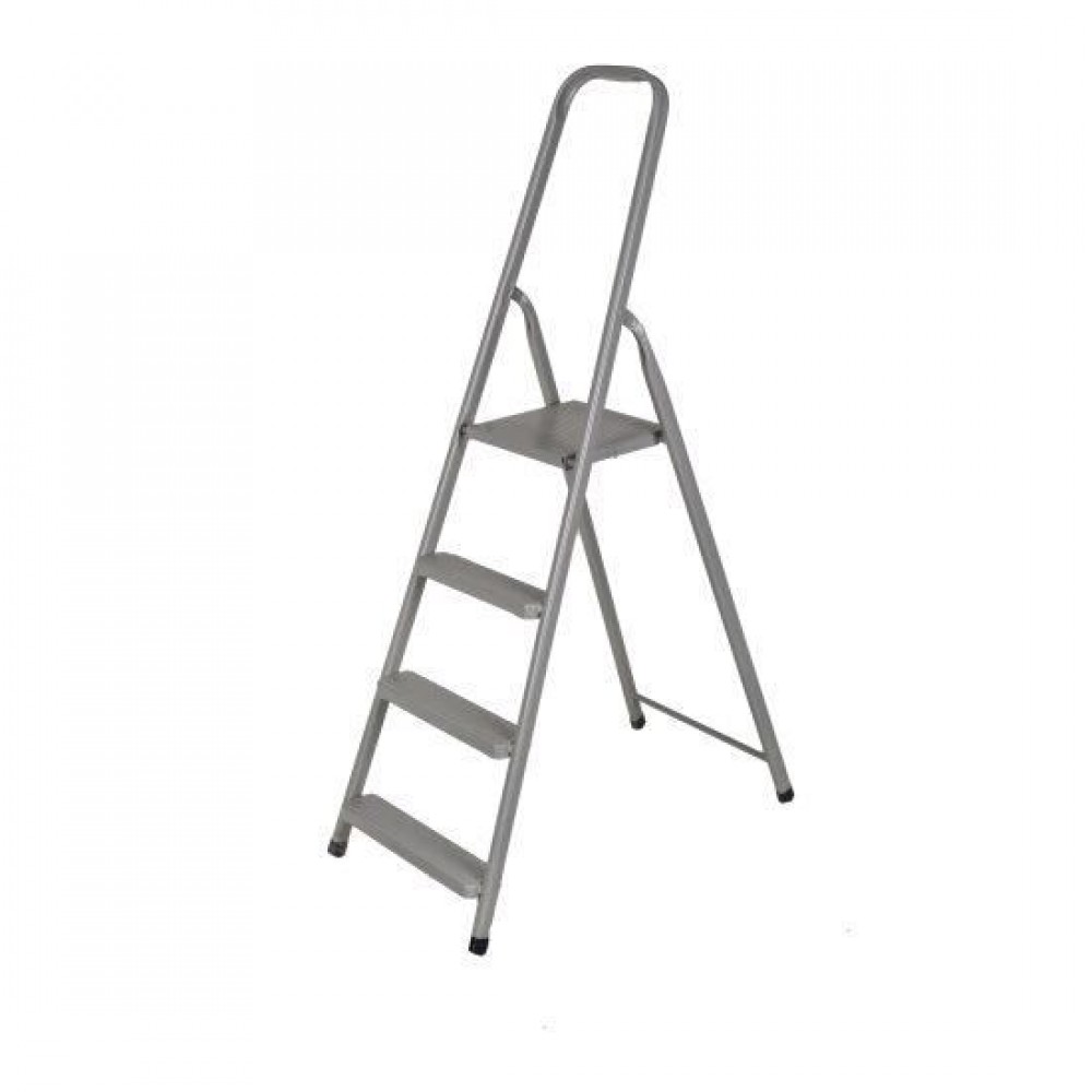 Scara otel, 3 trepte, platforma, max 125 kg, 1.49 m, Drabest