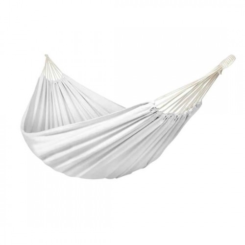 Hamac textil, protectie franghie, gri, max 200 kg, 200x150 cm