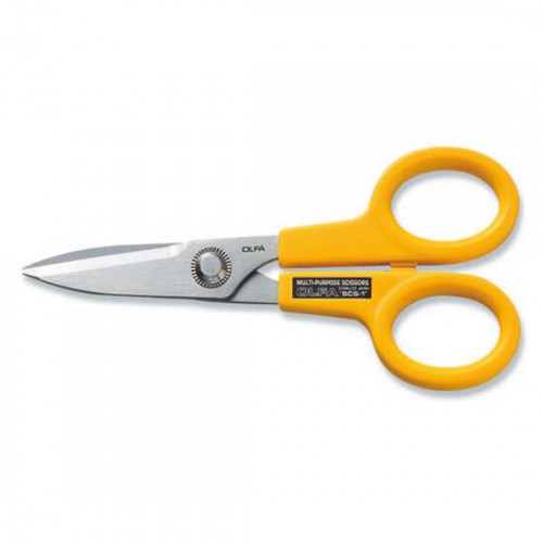 Foarfeca mica tais zimtat, 4.5 cm, Olfa