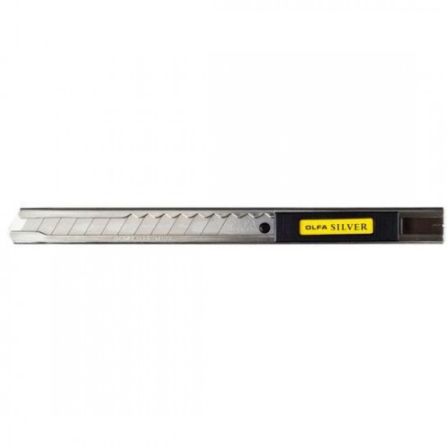 Cutter profesional 9 mm, otel inoxidabil, autoblocare, OLFA