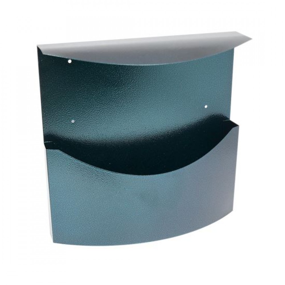 Cos/cutie publicitara, pentru ziare, cu acoperis, verde, format C4, 34x11.5x33 cm, Damech Cos/cutie publicitara, pentru ziare, cu acoperis, verde, format C4, 34x11.5x33 cm, Damech