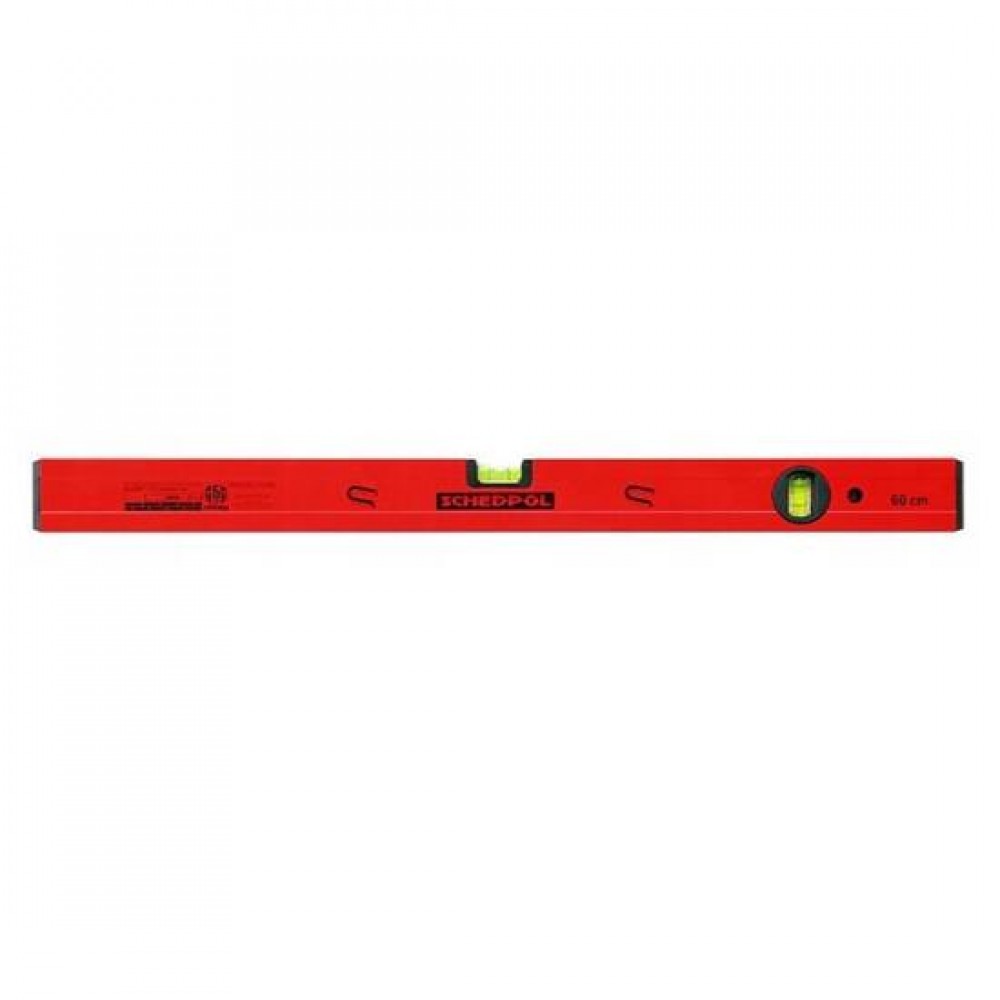 Nivela, boloboc, Schedpol, aluminiu, cu magnet, 2 bule, 120 cm