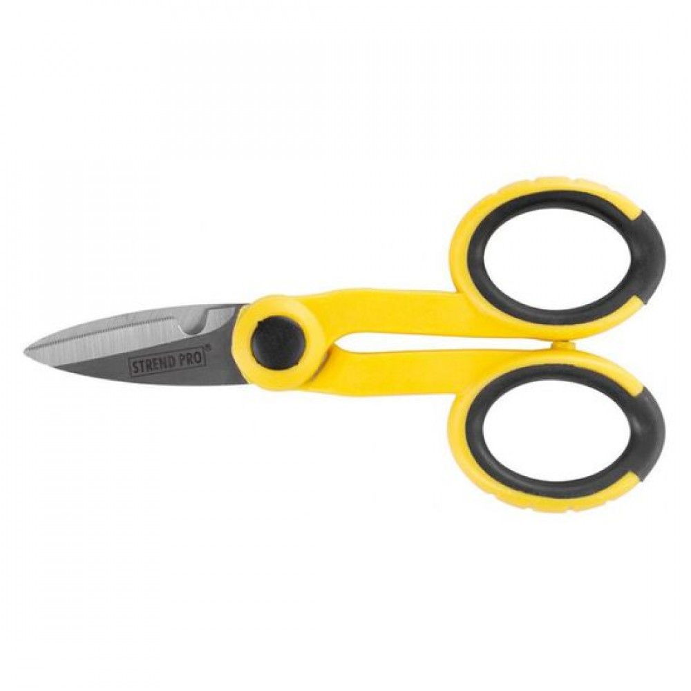 Foarfeca de taiat si dezizolat cabluri, Strend Pro, 145 mm Foarfeca de taiat si dezizolat cabluri, Strend Pro, 145 mm