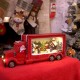Decoratiune Craciun, Camion cu LED, 3xAA, 33x10x15 cm Decoratiune Craciun, Camion cu LED, 3xAA, 33x10x15 cm