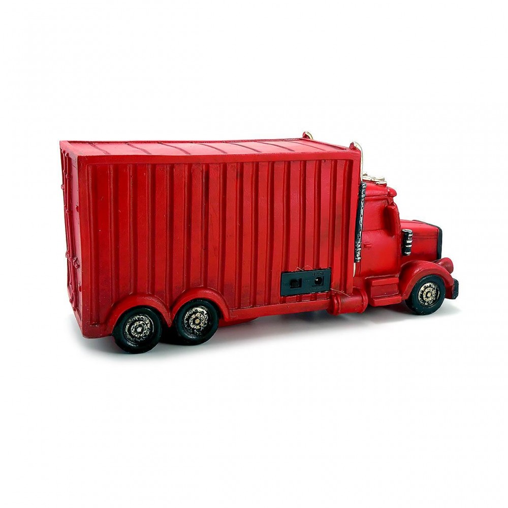 Decoratiune Craciun, Camion cu LED, 3xAA, 33x10x15 cm Decoratiune Craciun, Camion cu LED, 3xAA, 33x10x15 cm