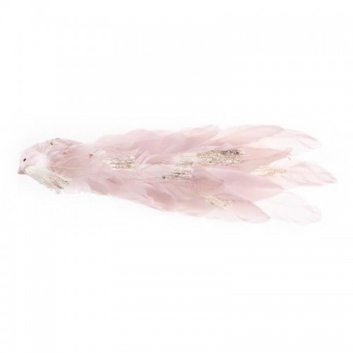 Decoratiune Craciun, Paun, roz, 33x12x15 cm Decoratiune Craciun, Paun, roz, 33x12x15 cm