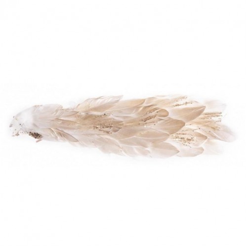 Decoratiune Craciun, Paun, auriu, 34x12x15 cm Decoratiune Craciun, Paun, auriu, 34x12x15 cm