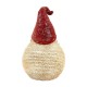 Decoratiune Craciun, ceramica, Mos Craciun cu caciulita rosie, 26x19x42.5 cm Decoratiune Craciun, ceramica, Mos Craciun cu caciulita rosie, 26x19x42.5 cm