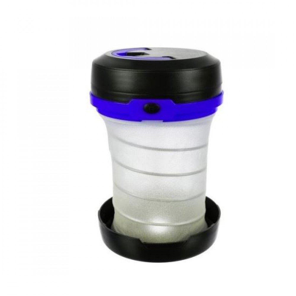 Lampa camping, turistica, pliabila, albastru, 2 in 1, LED, 5 W, 60 lm, 3xAA, Trizand Lampa camping, turistica, pliabila, albastru, 2 in 1, LED, 5 W, 60 lm, 3xAA, Trizand