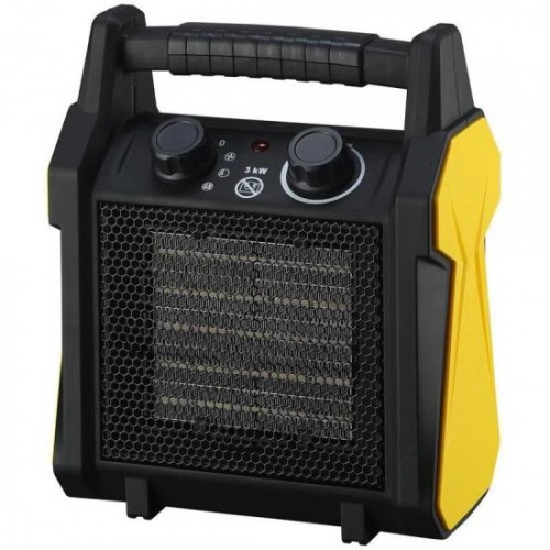 Incalzitor electric cu maner, 322 m3/h, 3000 W Incalzitor electric cu maner, 322 m3/h, 3000 W