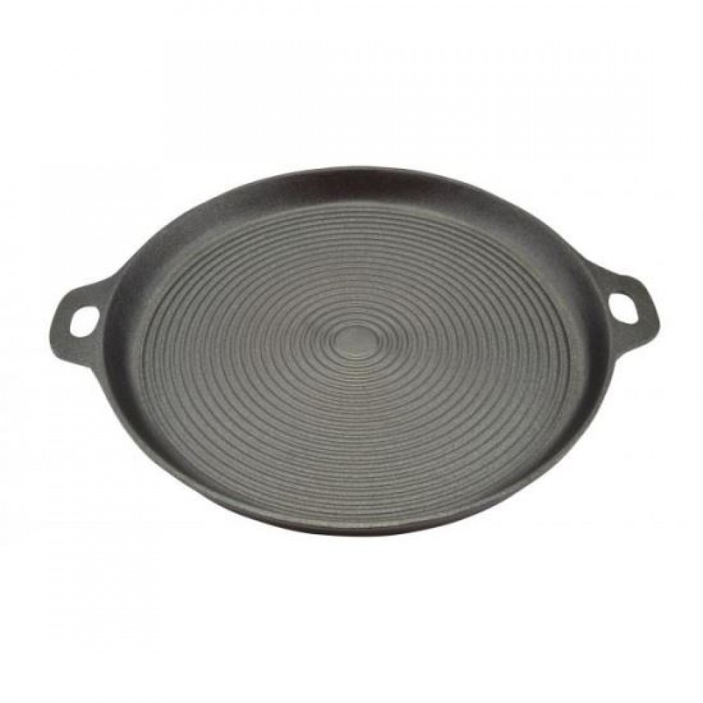 Placa gratar, fonta, rotunda, 34 cm, Perfect Home Placa gratar, fonta, rotunda, 34 cm, Perfect Home