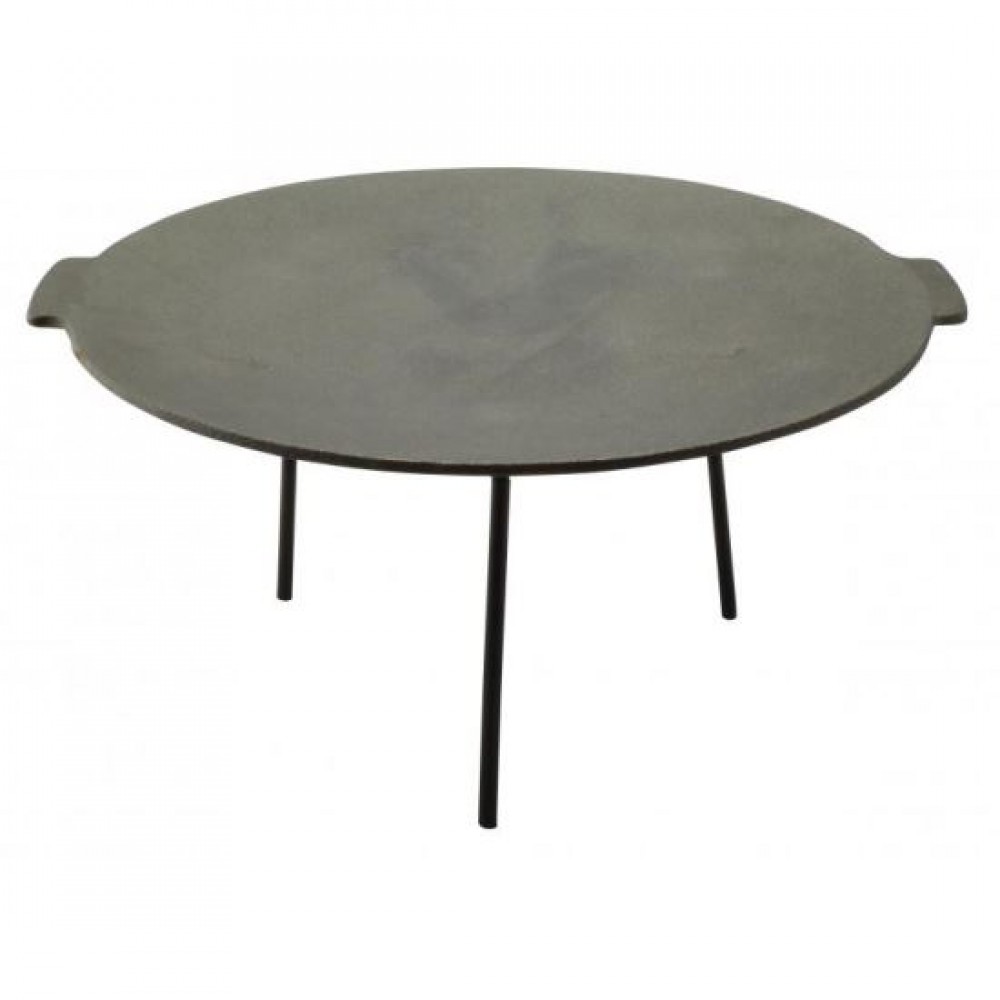Disc pentru gratar, fonta, cu picioare, 45x23 cm, Perfect Home Disc pentru gratar, fonta, cu picioare, 45x23 cm, Perfect Home