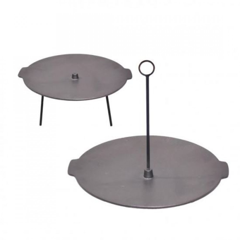 Disc pentru gratar, fonta, 2 functii, cu picioare si agatator, 44x23.5 cm, Perfect Home Disc pentru gratar, fonta, 2 functii, cu picioare si agatator, 44x23.5 cm, Perfect Home