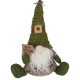 Decoratiune Craciun, pitic cu barba, verde, 38 cm Decoratiune Craciun, pitic cu barba, verde, 38 cm
