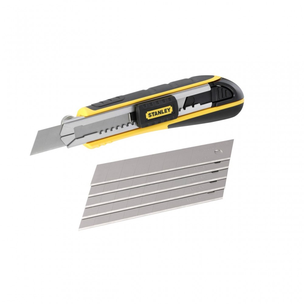Cutter Stanley FatMax, 18 mm, 6 lame incluse