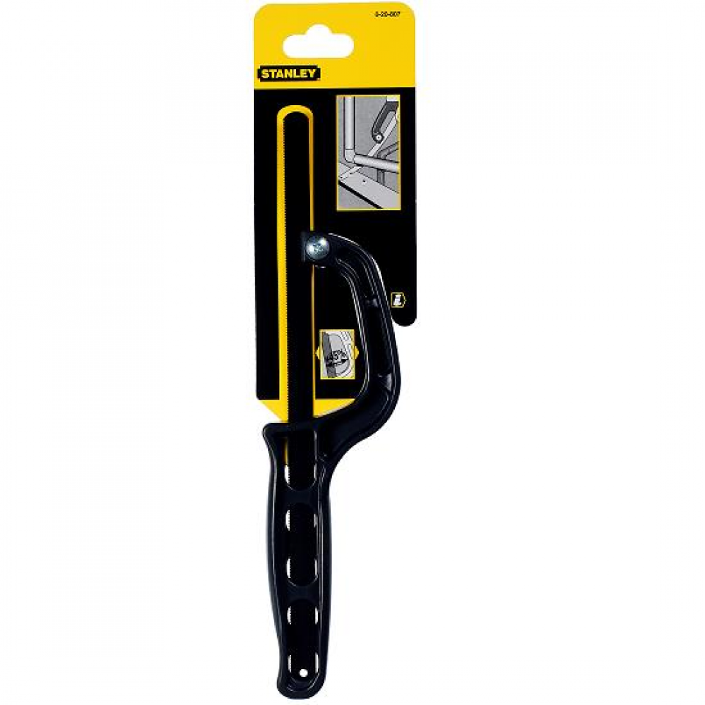 Fierastrau pentru metale Stanley Mini, 0-20-807, 300 mm Fierastrau pentru metale Stanley Mini, 0-20-807, 300 mm