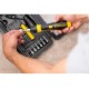 Set Stanley, surubelnita pivotanta cu clichet 1/4'' + 39 piese Set Stanley, surubelnita pivotanta cu clichet 1/4'' + 39 piese