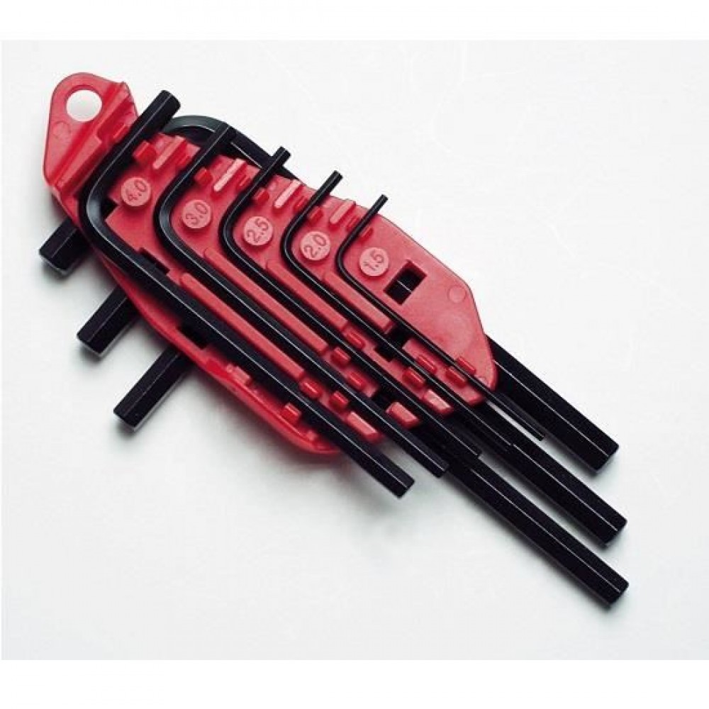 Set 8 chei imbus Stanley, tip "L", metric 1.5-6 mm