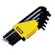 Set 12 chei imbus Stanley, tip "L", inch 1/16"-3/8"