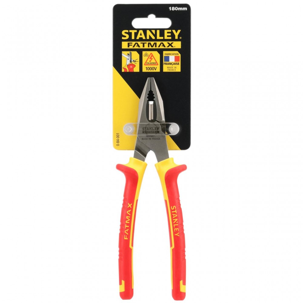 Cleste universal (patent) electroizolat Stanley Fatmax, 0-84-001, 1000V 185 mm