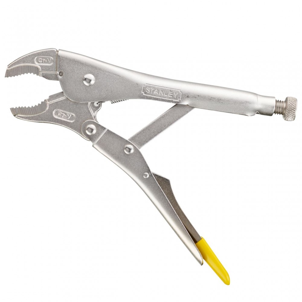 Cleste cu blocare cu falci curbe Stanley, 0-84-809, 225 mm