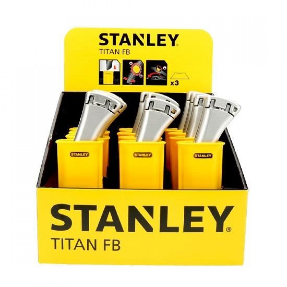 Cutter Stanley Titan, 3 lame incluse