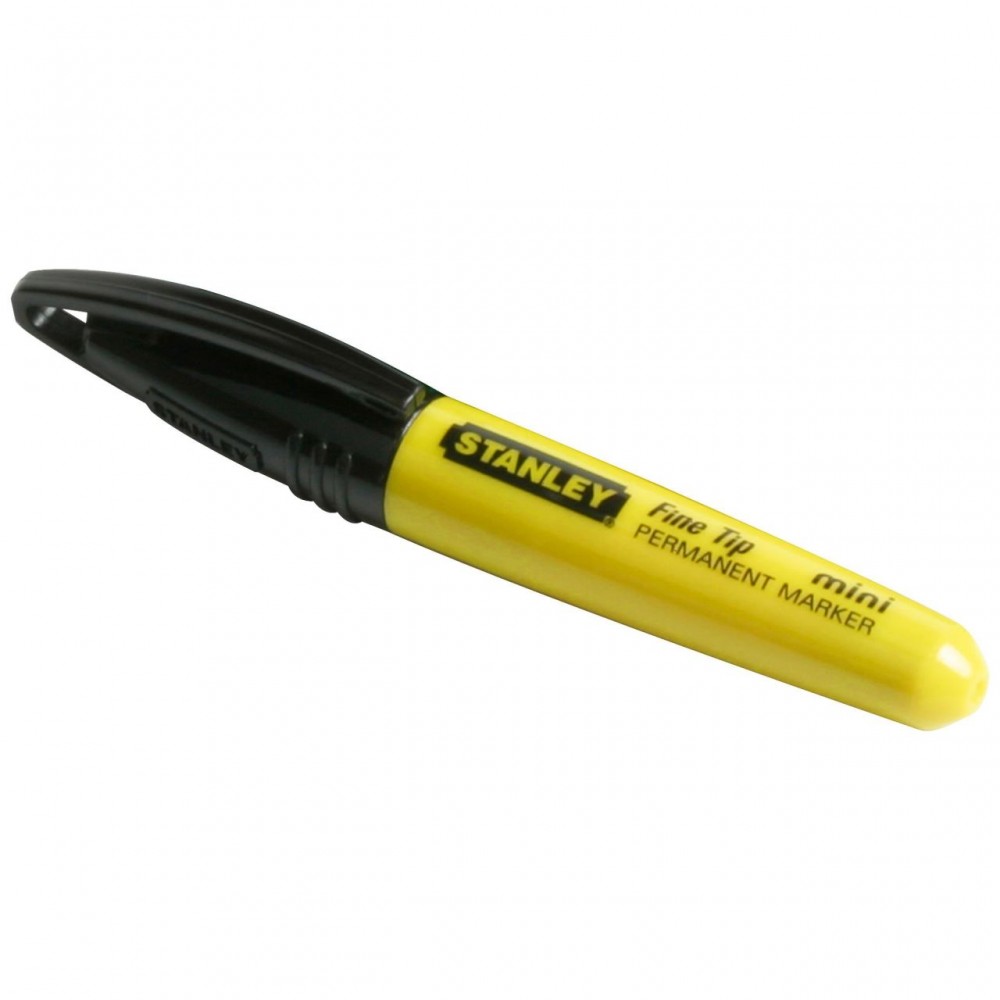 Marker mic Stanley, negru, varf subtire