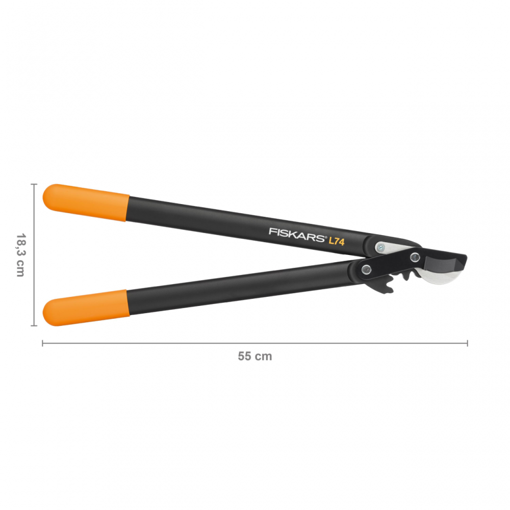 Foarfeca pas cu pas pentru ramuri groase Fiskars PowerGear  L74, M