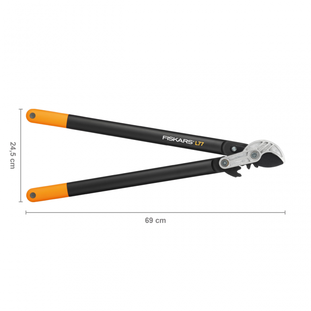 Foarfeca nicovala pentru ramuri groase Fiskars PowerGear L77, L, Ø 50