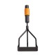 Cultivator cu 3 dinti si razeta Fiskars QuikFit, 415 mm, 510 g