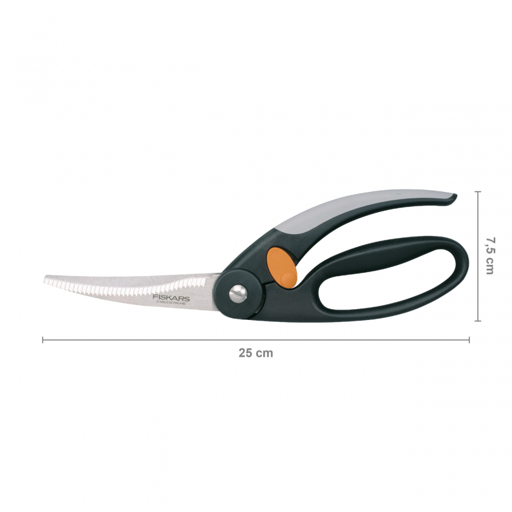 Foarfeca pentru pui Fiskars Functional Form, 25 cm, 200 g