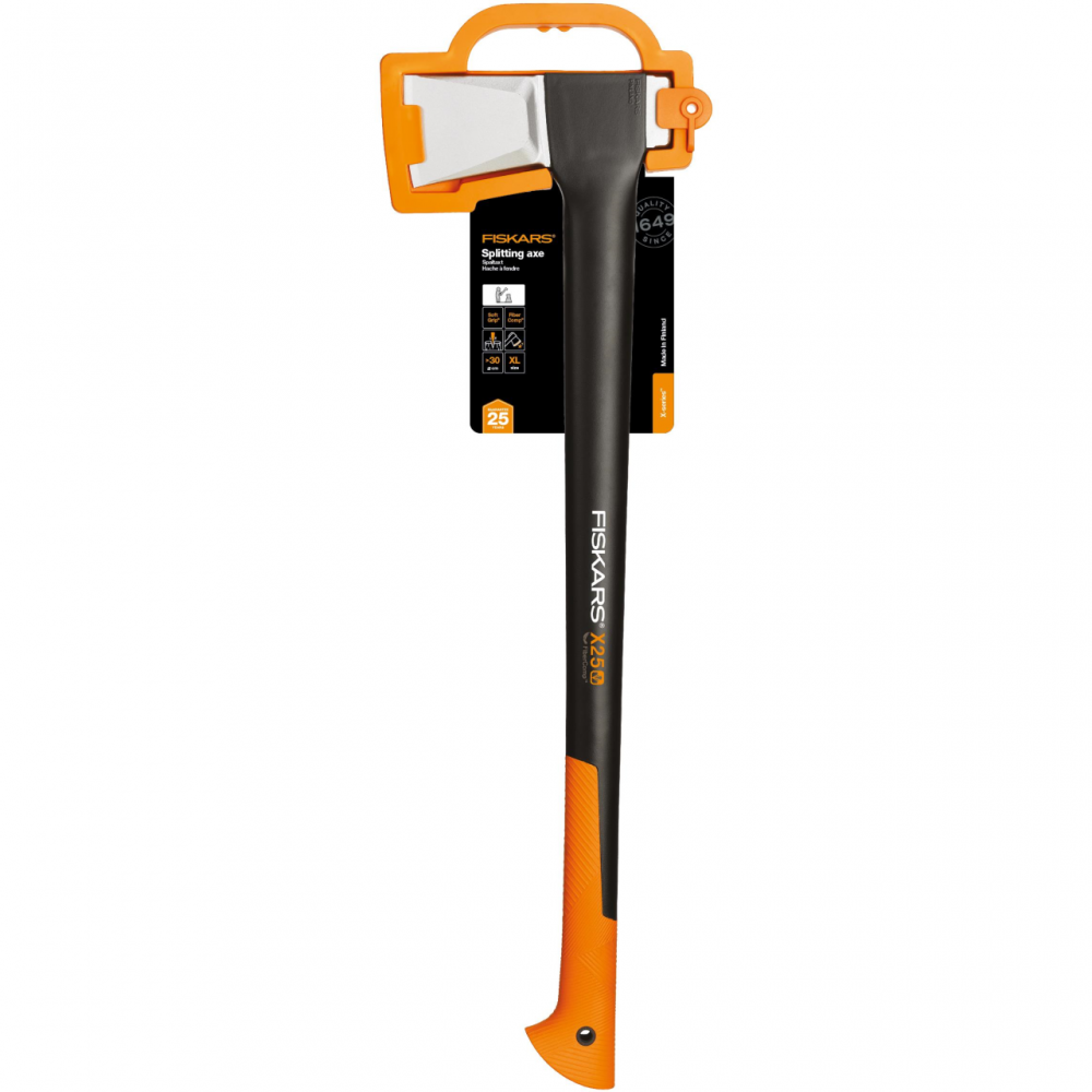 Topor pentru despicat Fiskars X25, XL, 775 mm, 2430 g Topor pentru despicat Fiskars X25, XL, 775 mm, 2430 g