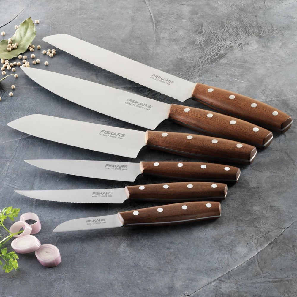 Cutit pentru legume Fiskars Norr, 12 cm, otel inoxidabil