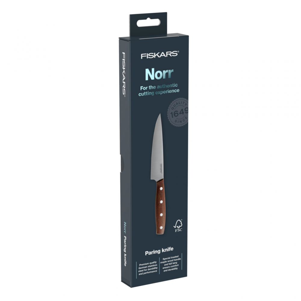 Cutit pentru legume Fiskars Norr, 12 cm, otel inoxidabil