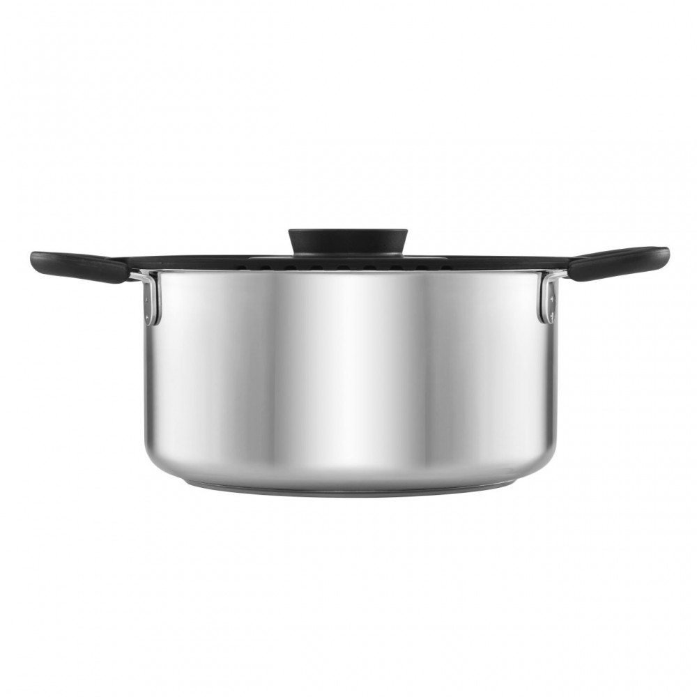 Cratita cu capac Fiskars Fuctional Form, 3 L