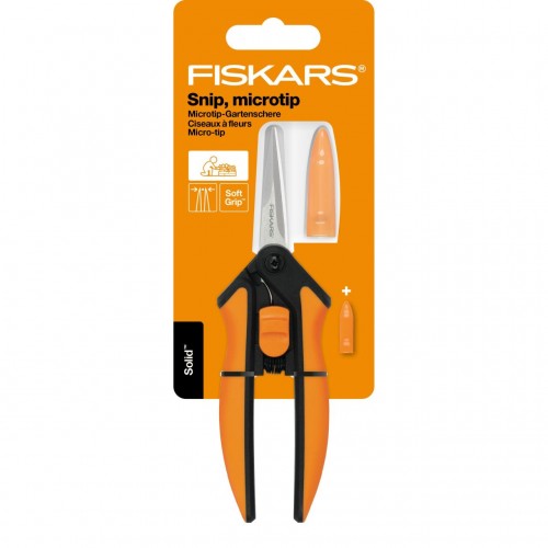 Foarfeca pentru flori Fiskars Solid MicroTip SP13, 140 mm, 40 g