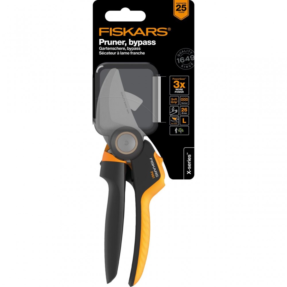 Foarfeca de gradina pas cu pas Fiskars PowerGearX (P961)