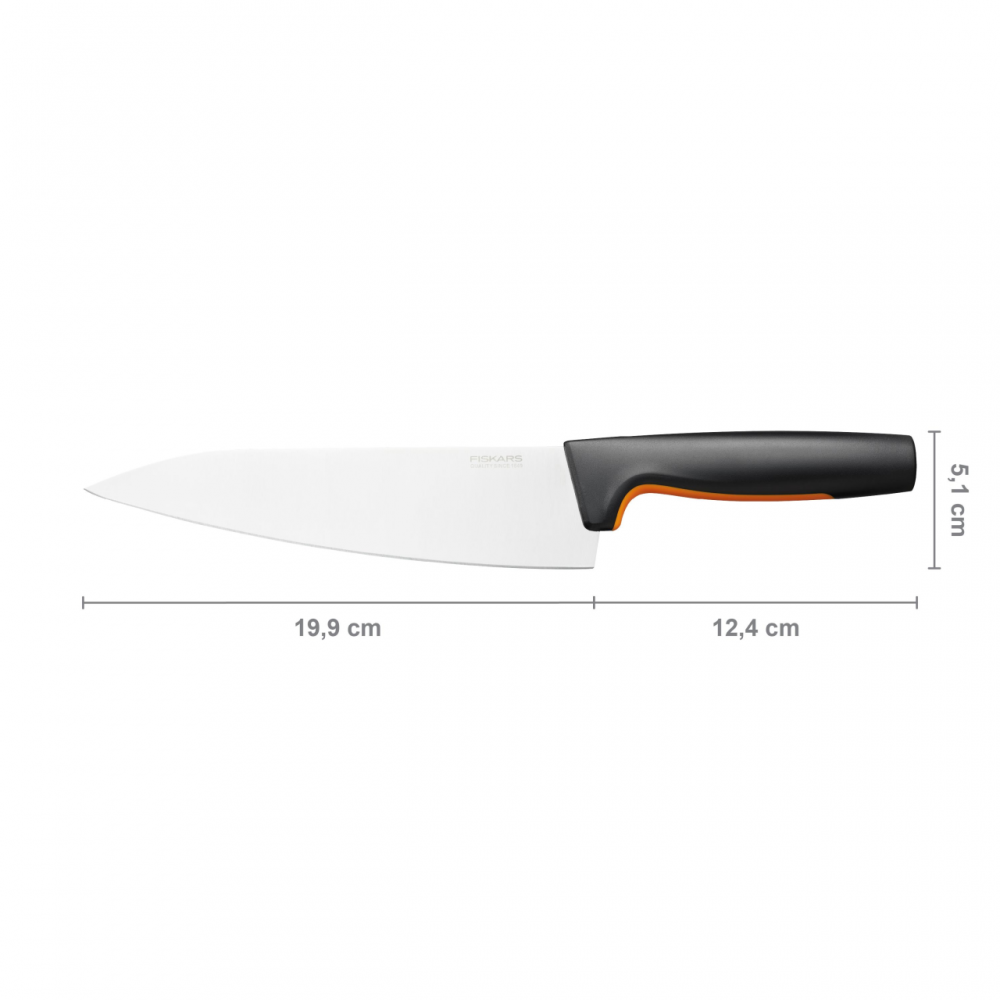 Cutitul bucatarului Fiskars Functional Form, L, 20 cm, 146 g Cutitul bucatarului Fiskars Functional Form, L, 20 cm, 146 g