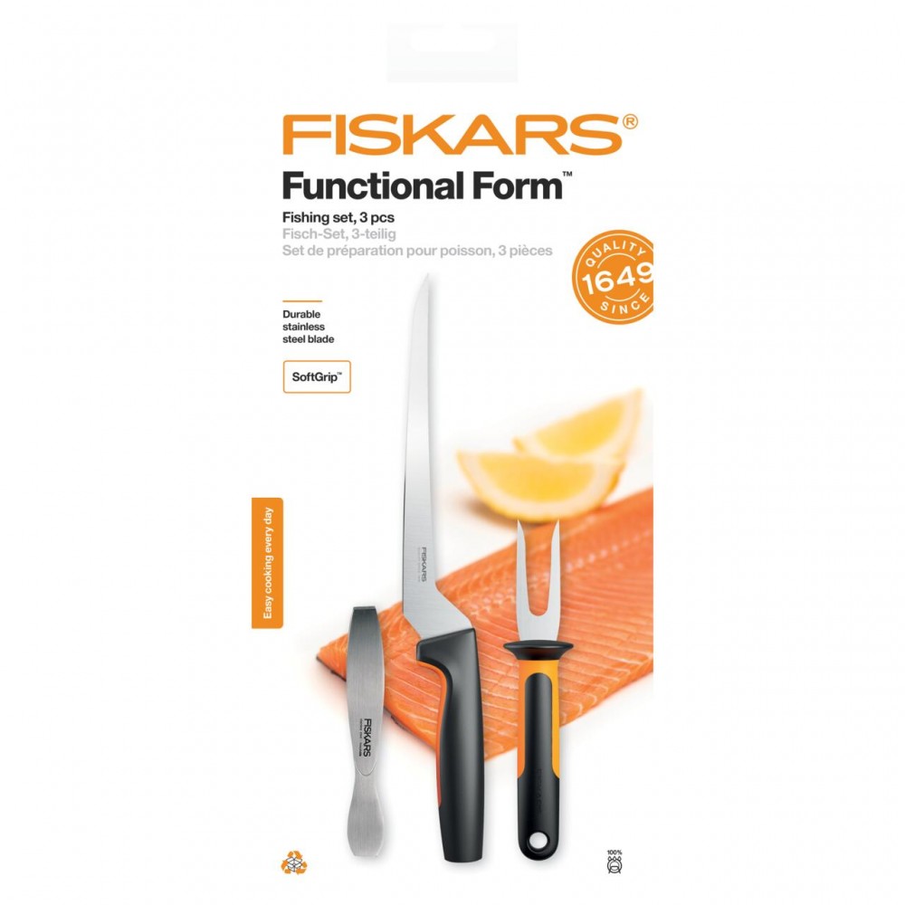 Set pentru peste Fiskars Functional Form, 1057560 Set pentru peste Fiskars Functional Form, 1057560