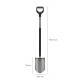 Cazma cu varf ascutit Fiskars Ergonomic, 1066708, 125 cm, 2.0 kg Cazma cu varf ascutit Fiskars Ergonomic, 1066708, 125 cm, 2.0 kg