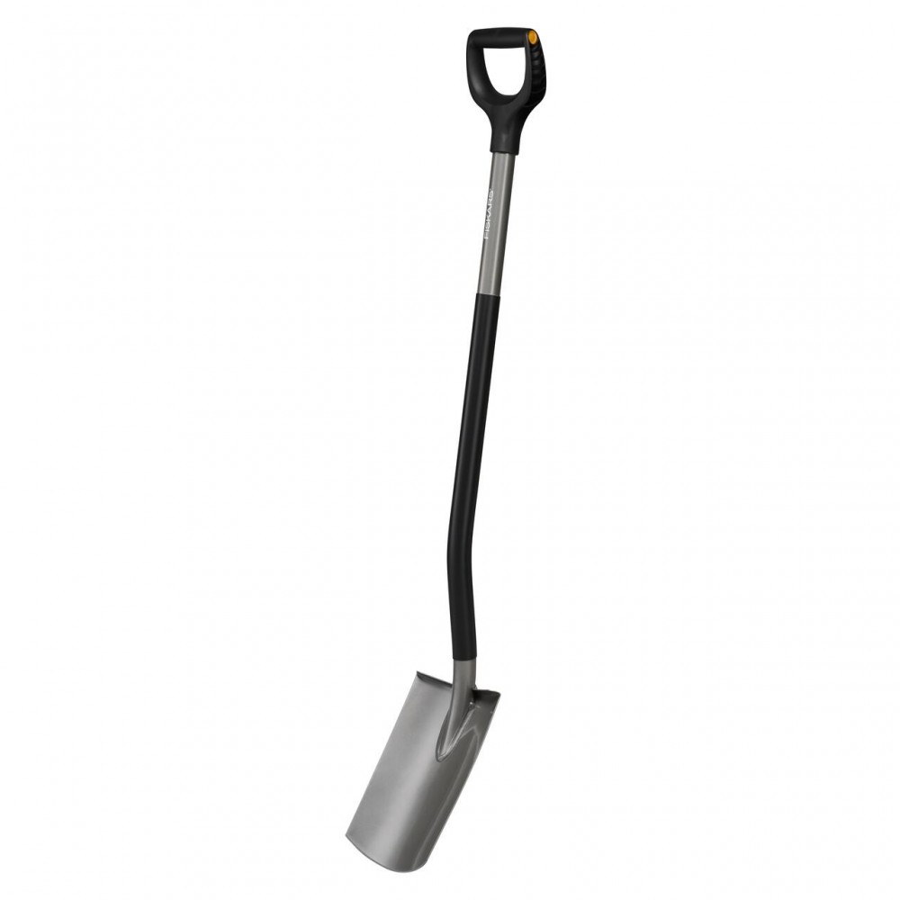 Cazma cu varf rotunjit Fiskars Ergonomic, 1066710, 125 cm, 2.0 kg